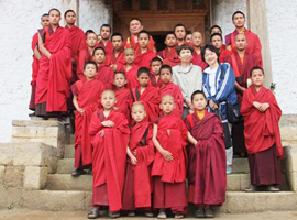 ブータンスタディツアー「僧院学校を訪問」(2010年6月撮影)