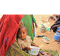 ニジェールの避難キャンプ© UNICEF Niger/2012/Therrien
